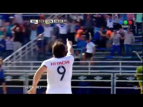 Gol de Mariano Pavone - Velez Sarsfield 1 x 0 Rosario Cental - Fecah 2 - Liga Argentina