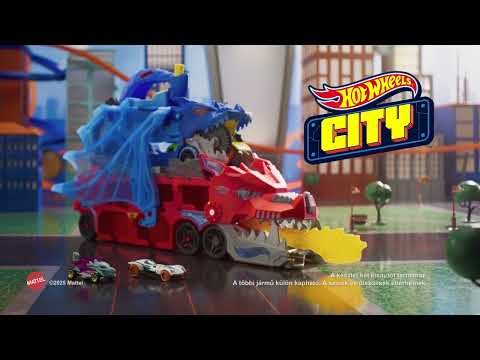Hot wheels sárkányjárgány autószállító kép