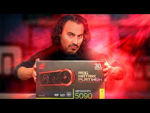 Insane Power! ASUS ROG Matrix 5090 PC Build at Micro Center