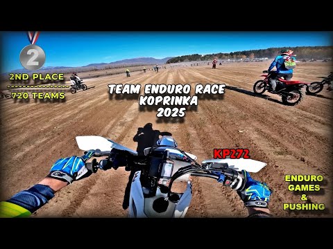 Team Enduro Race Koprinka 2025 - THE KINGS - 2nd place - FULL POV 4K