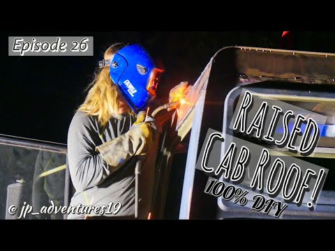 RAISED CAB ROOF - Bushfire Coming Closer & Unimog is not running! - DIY Expedition Vehicle (Eps. 26)