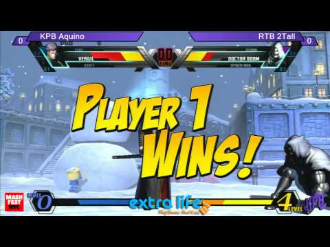 Extra-Life 2013 KPB Sean Aquino Vs. RTB 2Tall