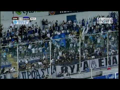 Watch on Cyta UK TV ERMIS 3 2 APOLLON, Goals from Cyta Championship