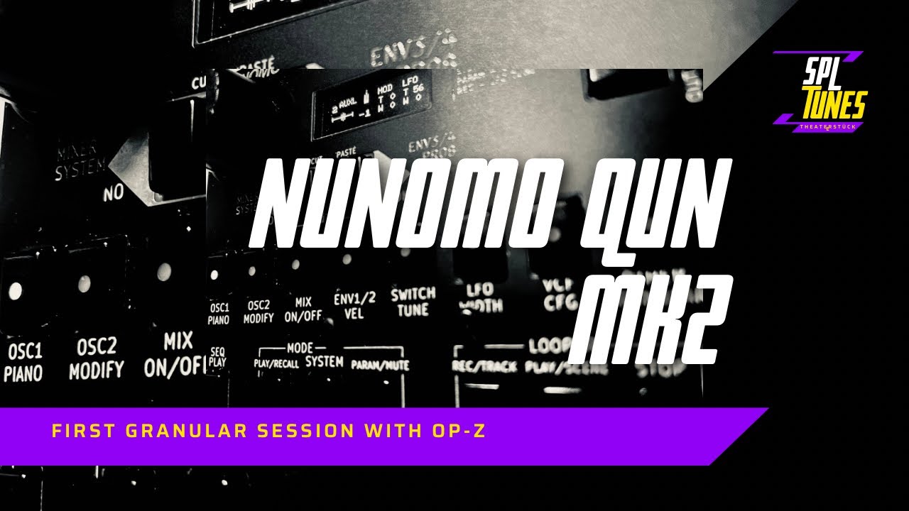 Nunomo Qun Mk2 : Pocket sized synthesizer with sequencer and Nunomo Qun Mk2 : Pocket sized synthesizer with sequencer and