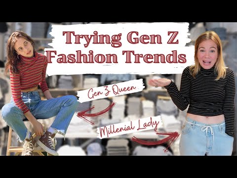 Millennial Tries Gen Z Fashion Trends // (Tik Tok & Emma Chamberlain Inspired)