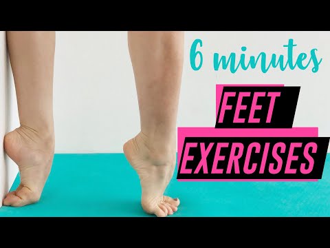 BALLET FEET EXERCISES | 6 Minutes Follow Along routine to IMPROVE FOOTWORK and ARCHES (FAST!)