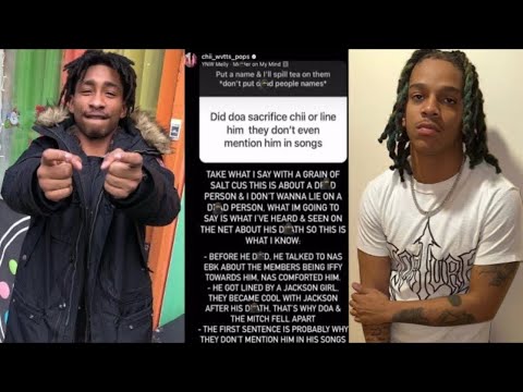 Chii Wvttz Pops speaks on if DOA s*crificed or lined Chii Wvttz & C Blu REACTS *SHOCKING*