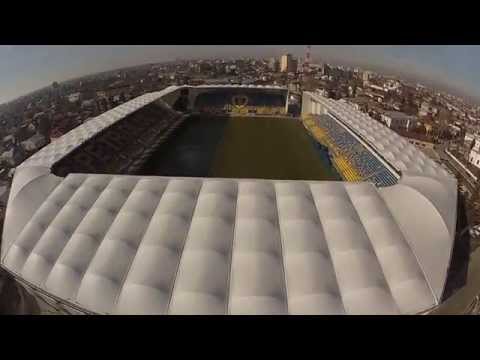 Stadionul Ilie Oană - perspectiva aeriana