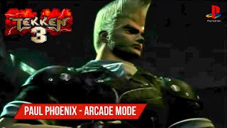 Download lagu Tekken 3 - Paul Phoenix - Arcade Mode PS1 FullHD (1080p) - No Emulation mp3