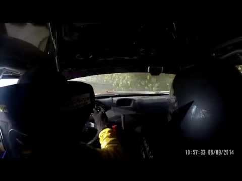 60 Rajd Wisły 2014 - CRASH Jarek | Marcin SZEJA - Os 1 Lipowiec