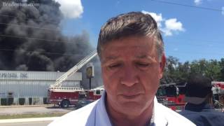 Callaghan Tire VP describes fire