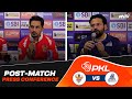 PKL 12 M34 Gujarat Giants Vs Haryana Steelers Press Conference Ft Jaideep Rakesh