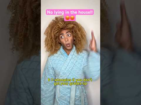 No lying in the house…😳💀 #funny #viral