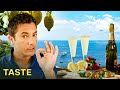 Making Different Italian Recipes With Lemon Along The Amalfi Coast