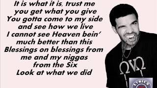 Big Sean Ft. Drake &amp; Kanye West – Blessings (Remix) (Lyrics)