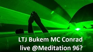 LTJ Bukem MC Conrad - live @ Meditation III, 1995 Deep soul n jazz DnB
