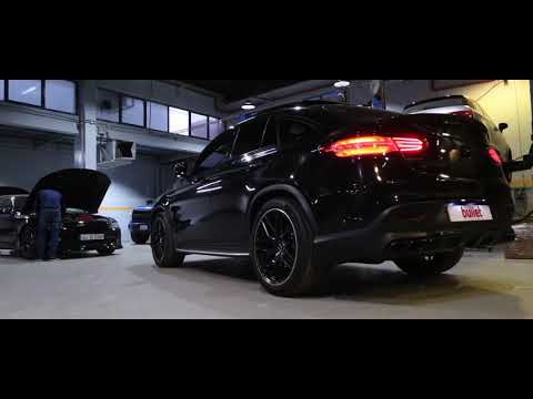 MERCEDES GLE63 with BULLET PERFORMANCE DOWNPIPES