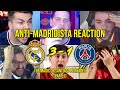 ANTI-MADRIDISTAS & BARCA FANS REACTION TO REAL MADRID VS PSG (PART 1) | FANS CHANNEL