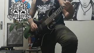 Enthroned - Evil Church - Guitar Cover ( The Black Sanctuary )
