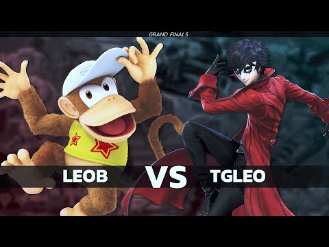 BLUEBOX SSBU - LeoB (Wario, Falco, Diddy Kong) VS TGLeo (Joker) Smash Ultimate GRAND FINALS