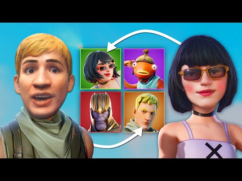 Guess the Fortnite Skin By the Real Life Version