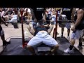 Garrett GUNZ 500lb Raw Bench 208bw 2012 Ronnie Coleman