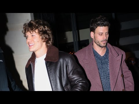 Heated Rivalry's Connor Storrie and François Arnaud Fuel Romance Rumors at Paris Fashion Week