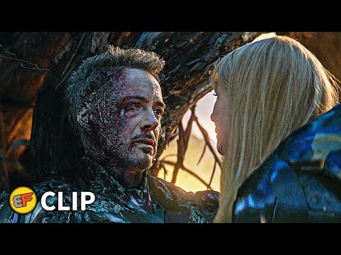 Tony Stark's Death Scene | Avengers Endgame (2019) IMAX Movie Clip HD 4K