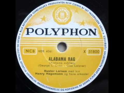 Alabama Rag - Henry Hagemann; Buster Larsen 1955