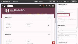 VB Studio Express | How do I modify field and region properties on a Redwood page