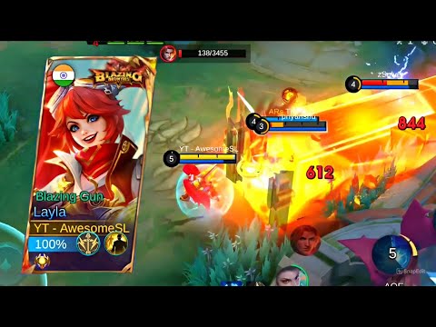 LAYLA FULL DAMAGE BUILD IS UNSTOPPABLE ⚡ MLBB | LAYLA GAMEPLAY