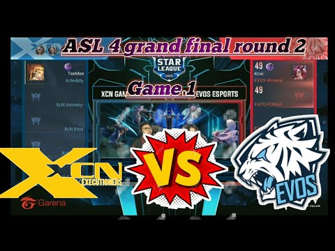 XCN Gaming Vs Evos Esports ASL 4 final round 2 Game 1