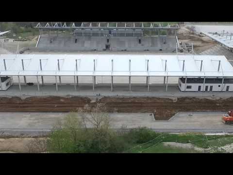 Stadionbau Zwickau 29.04.2016