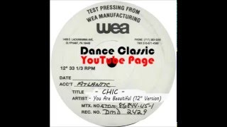 Chic - You Are Beautiful (A Frankie Rodriguez Beautiful Re-edit)