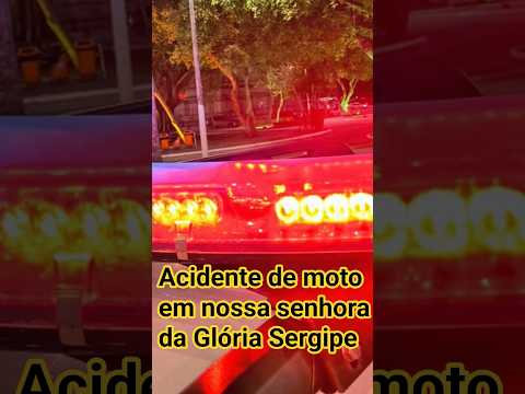 Um acidente de moto envolvendo um motociclista em nossa senhora da Glória Sergipe #shotrs #moto