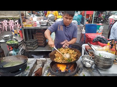AMAZING Evening Cambodian Street Food Tour @ Orussey Market, Phnom Penh, Too Much More Foods