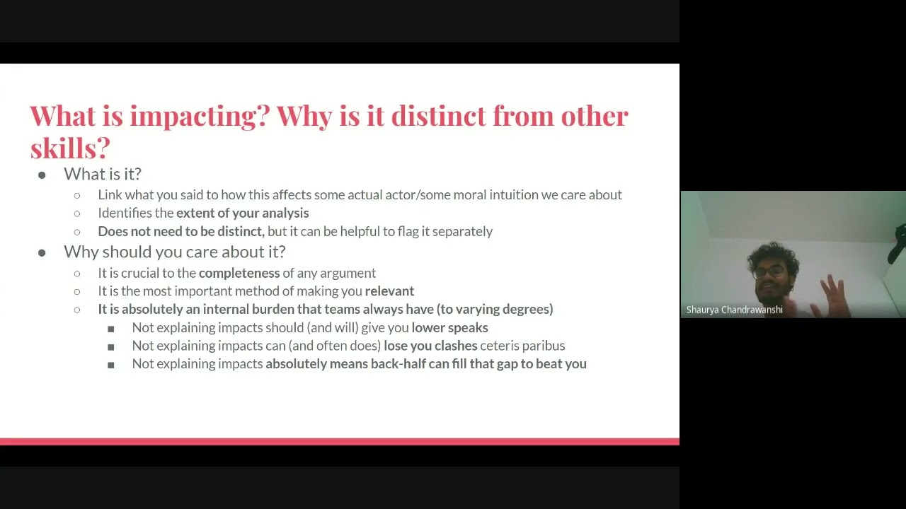 Structure: Weighing and Impacting Arguments by Shaurya Chandravanshi 2023