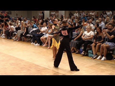 Lorenzo Colin - Angelina Mosa FRA | Cha Cha Cha | GOC Junior I Latin 2018