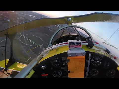 Pitts S-2B Short Field Landing