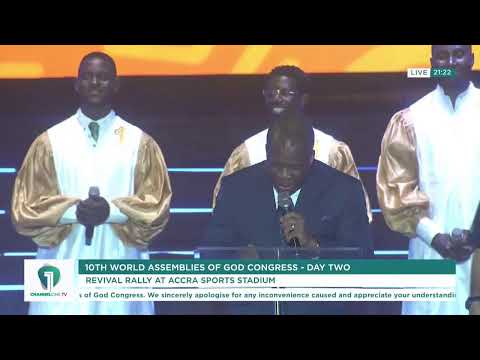 🔴 Channel One TV LIVE: 2026 World Assemblies of God Congress Ghana | Day 2 Revival Rally