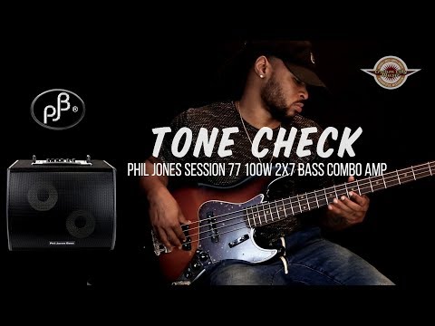 Phil Jones Session 77 Compact Combo Amp 2017 - Black image 10