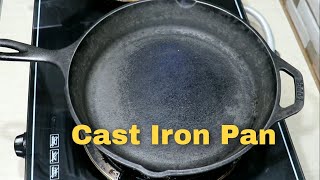 How I season my Cast Iron Pan to prevent rust!!!