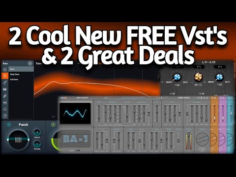 2 New FREE VSTs & 2 Vst Deals - Baby Audio, Airwindows, Izotope (kPlateC, BA-1, Neutron 4 Elements)