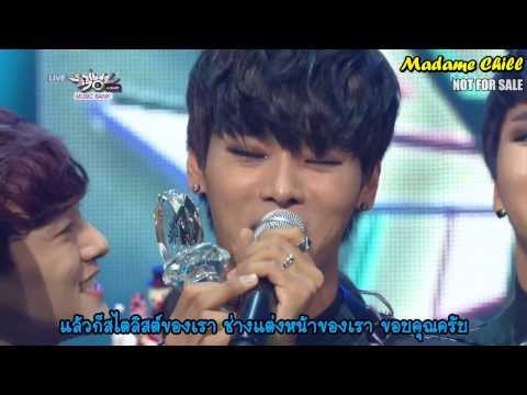[Thai Sub] 131206 Music Bank (Winning Announcement): VIXX 1st Win