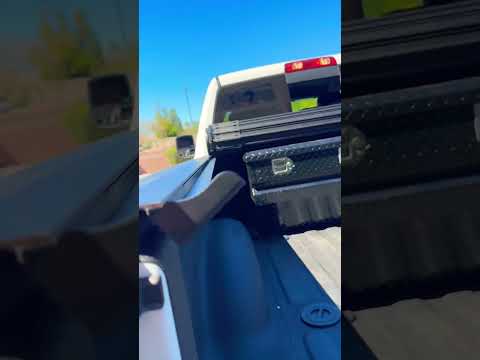 Revolver X4s Hard Roll Up Tonneau Cover & Better Built Toolbox On Ram 2500
