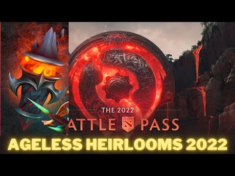 TI 11 BATTLE PASS TREASURE - AGELESS HEIRLOOMS 2022 DOTA 2