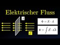 Elektrischen Fluss EINFACH erklärt! | Elektrizität (4 von 14)