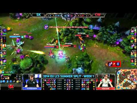 SK Gaming vs Copenhagen Wolves - Highlights - EU LCS Summer Split W1D2 - 2014 - League of Legends