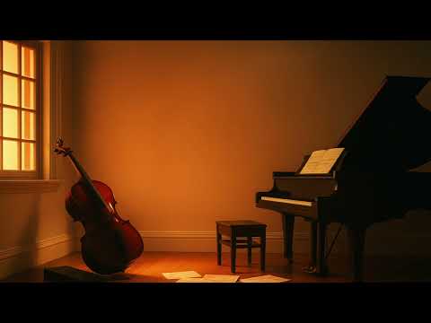 Warm Sunset Room | Cello & Piano Instrumental