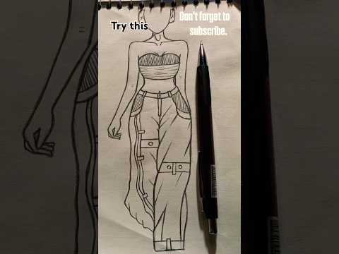 How to draw a girl | how to draw full body | easy girl drawing step by step|girl drawing#shorts#art